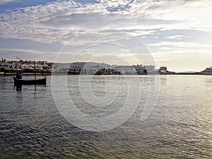 Mikonos, aÂ Greek island, part of theÂ Cyclades